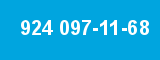 924 097-11-68 924 097-11-68